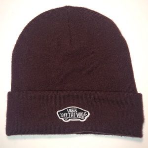 Maroon Vans Beanie